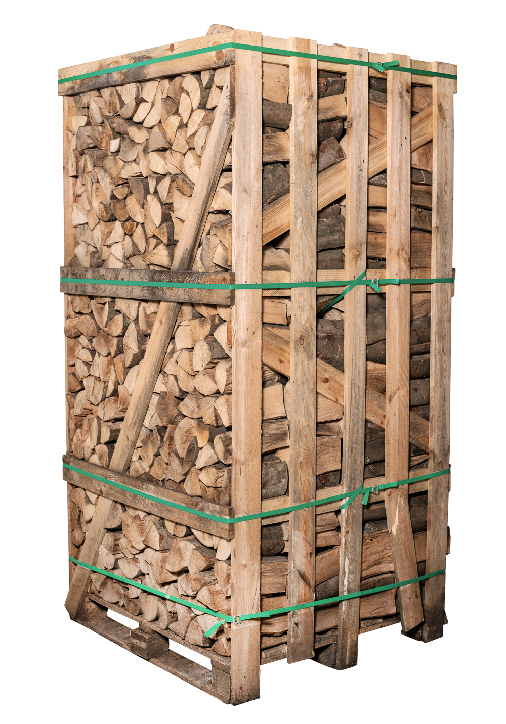 Brennholz Buche 25 cm 1,9 Raummeter Palette